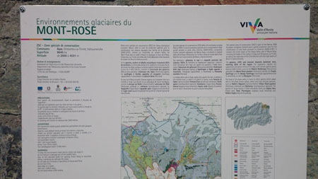 Map over Pian di Verra
